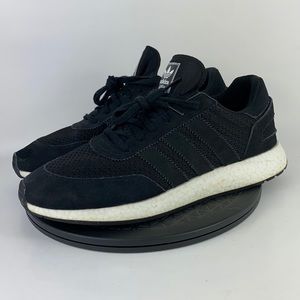 Adidas I-5923 Boost Black/White Athletic Running Shoes D96608 Men's Size 14